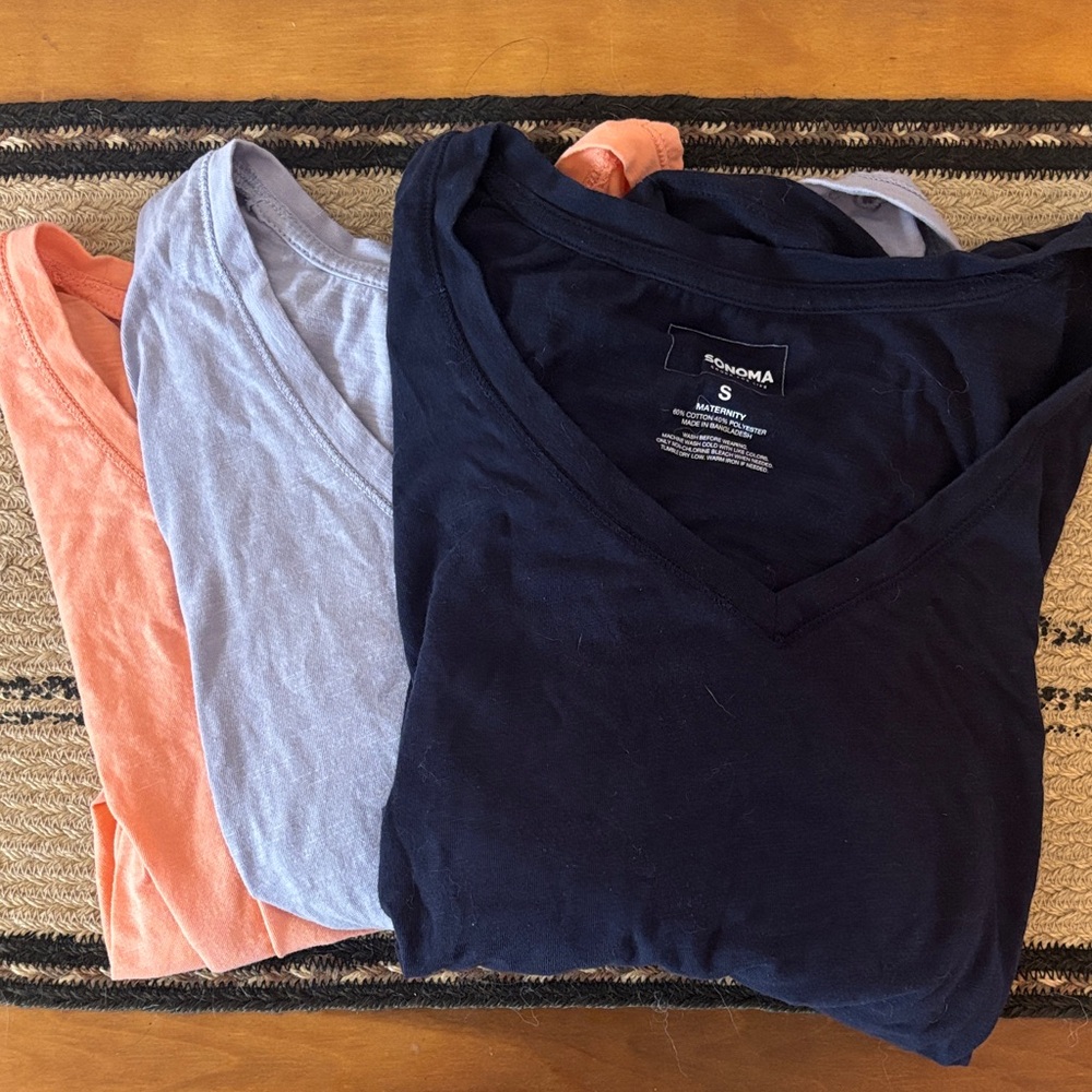 Sonoma V-Neck Maternity Tee Bundle